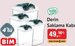 HOBBY LİFE DERİN SAKLAMA KABI